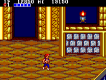 double dragon final level on master system